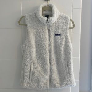 White Patagonia vest, size medium